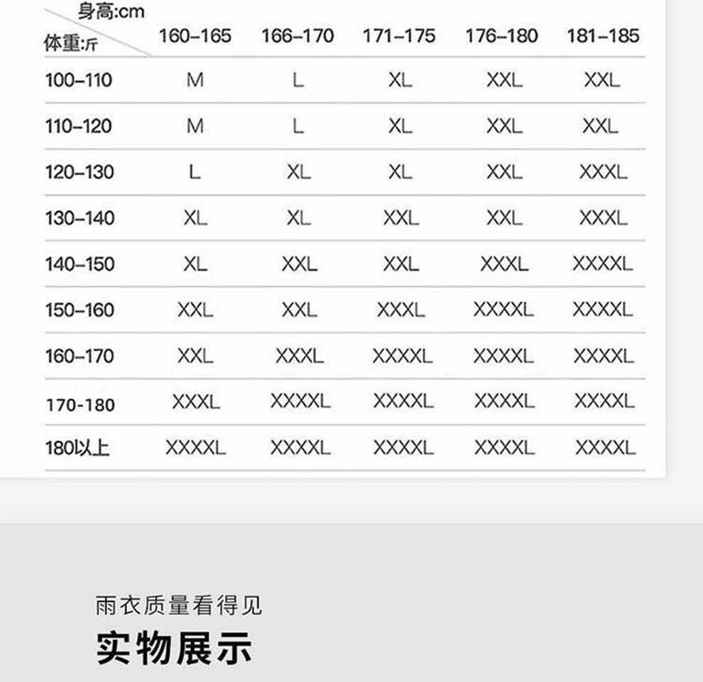 汉盾劳保批发 RAC003 带反光条双层分体雨衣