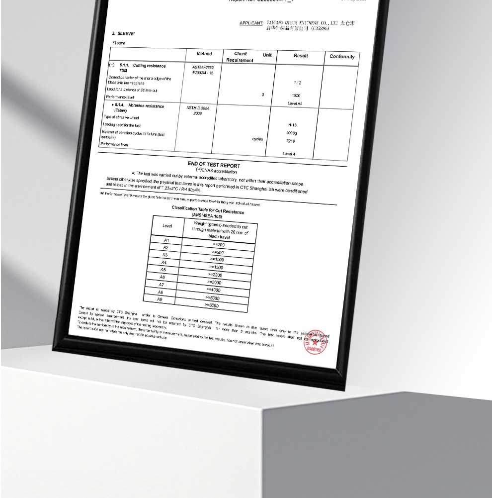 汉盾劳保批发 AG045 10针防割耐磨护臂袖套